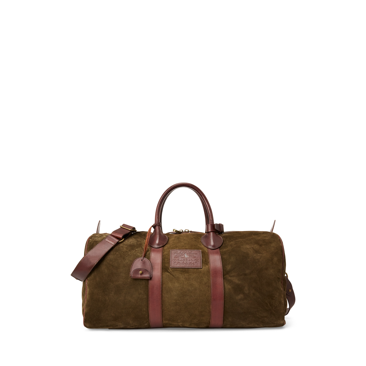 Polo ralph lauren sales leather duffel bag