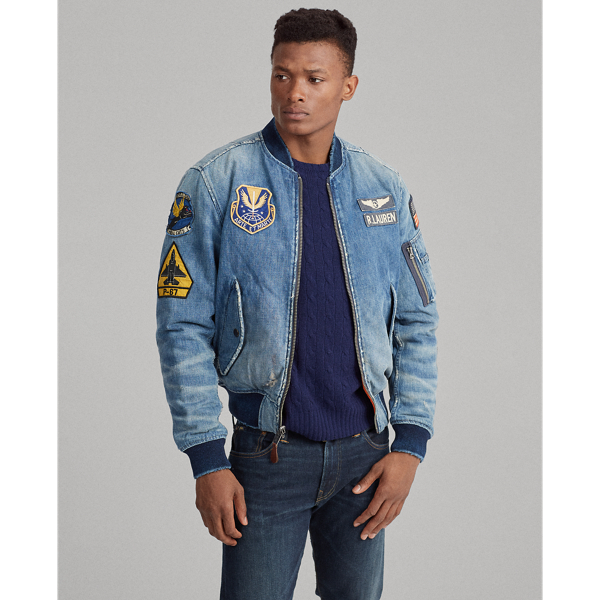 Denim Bomber Jacket Polo Ralph Lauren 1