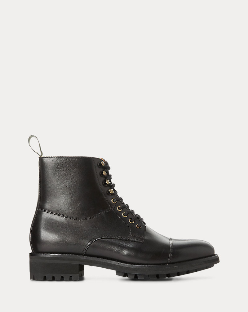 Bryson Leather Cap-Toe Boot Polo Ralph Lauren 1