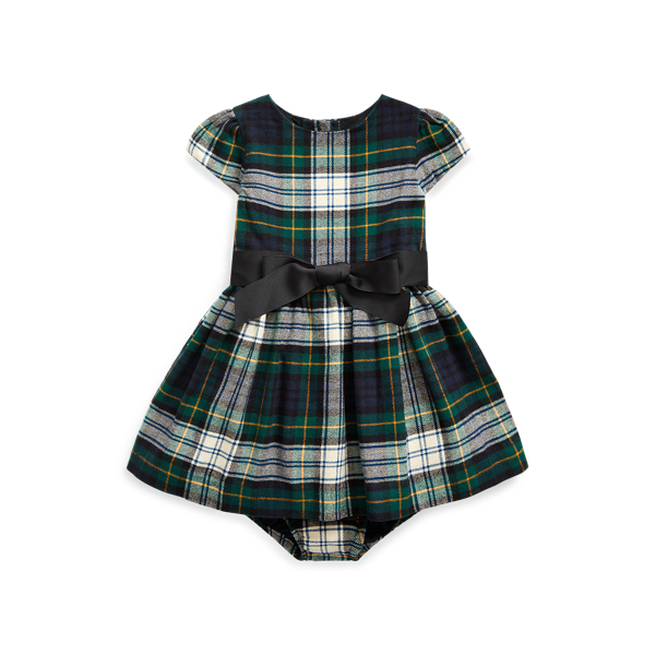 Tartan Plaid Dress Bloomer for Baby Girl Ralph Lauren GP