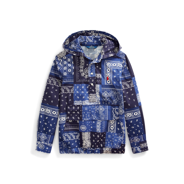 Patchwork Hooded Shirt BOYS 6-14 YEARS 1