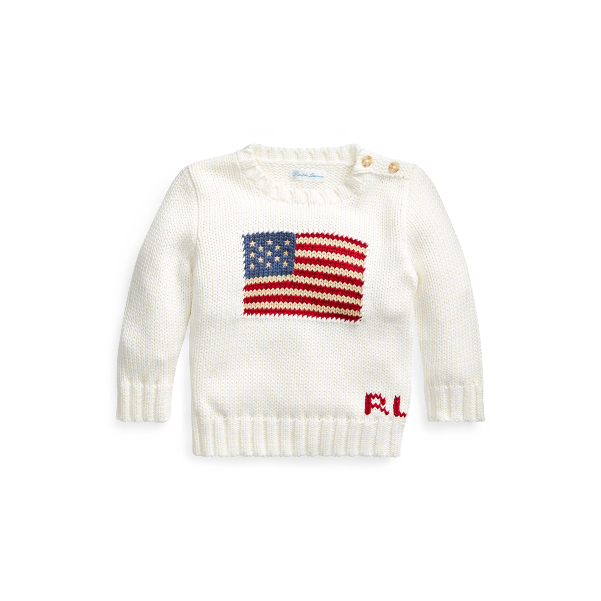 Baby Boy The Iconic Flag Sweater | Ralph Lauren