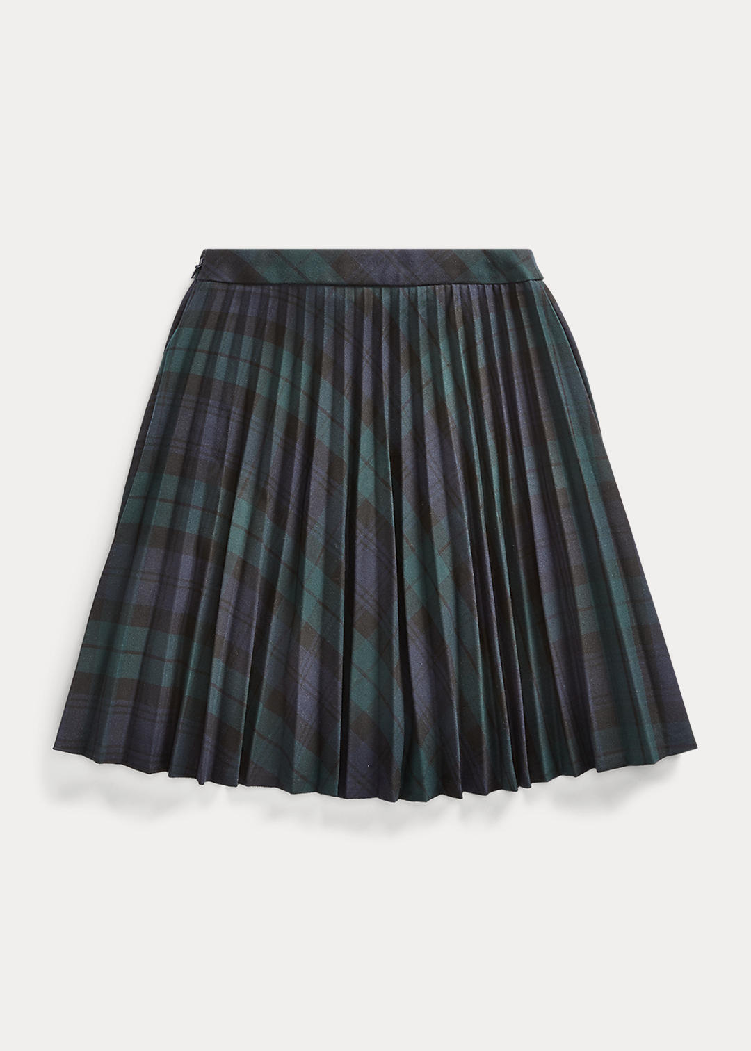 Girls 7-16 Tartan Pleated Twill Skirt 2