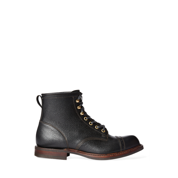 Pebbled Leather Boot RRL 1