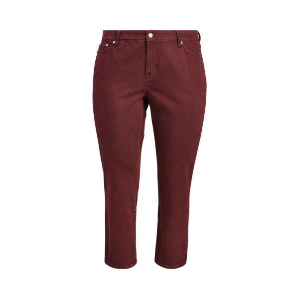 Jeans Ralph Lauren Premier Straight Ankle - Blanco Azulado