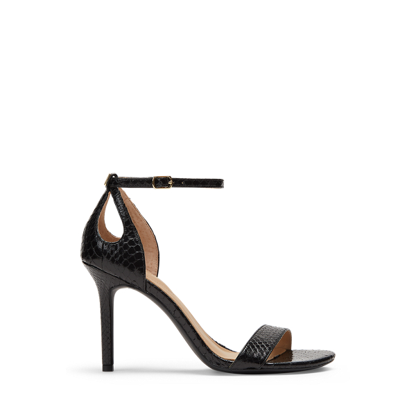 Gretchin Snakeskin Sandal for Women Ralph Lauren UY