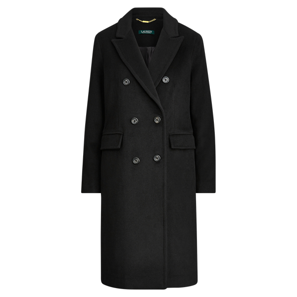 Double breasted reefer coat lauren ralph lauren top