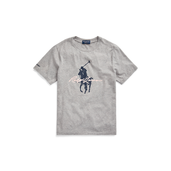 Pink Pony Cotton Jersey Tee