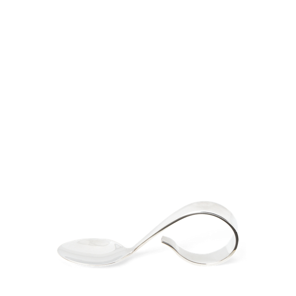 Cuillère pour bébé en argent massif