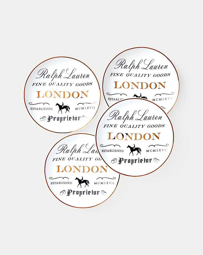 London Canape Plate Set Ralph Lauren Home 1
