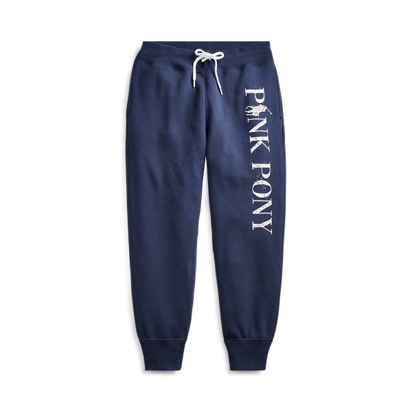 Pink pony fleece jogger pant 2025