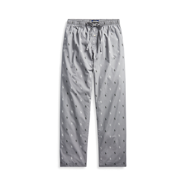 Polo Ralph Lauren Men's Woven Print Pyjama Pants - Navy/Red