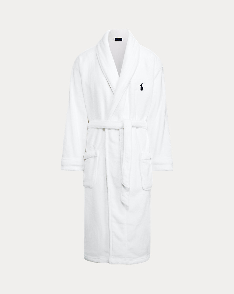Plush Microfiber Robe Polo Ralph Lauren 1