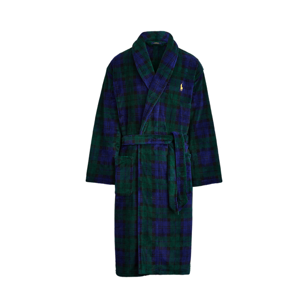 Tartan Plush Microfiber Robe