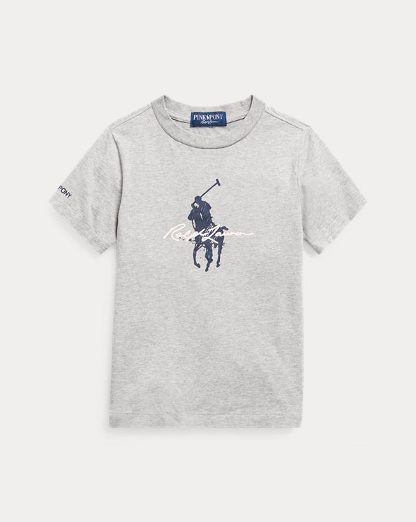 Pink Pony Cotton Jersey Tee