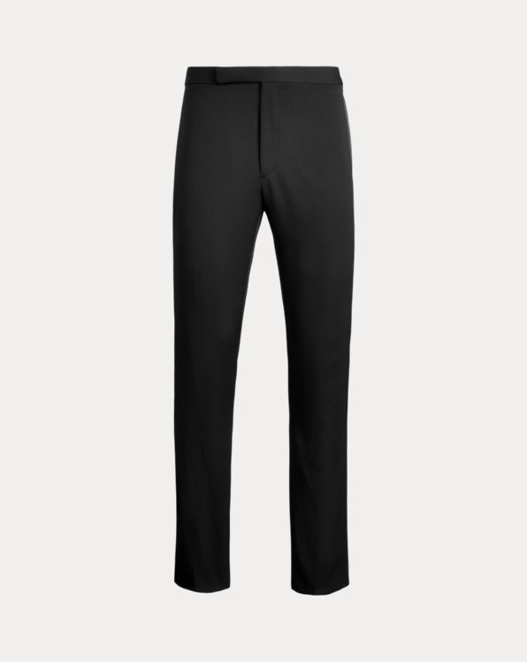 Gregory Wool-Cashmere Tuxedo Trouser