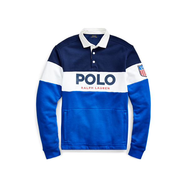 Rugby sweatshirt mens top