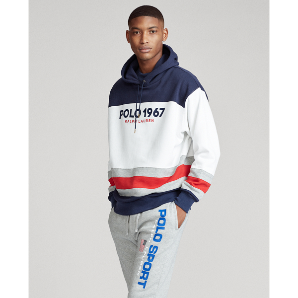 Colour-Blocked Fleece Hoodie Polo Ralph Lauren 1