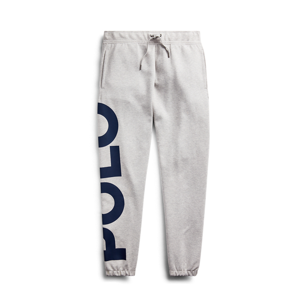 Pantalon de jogging Ralph Lauren gris en coton