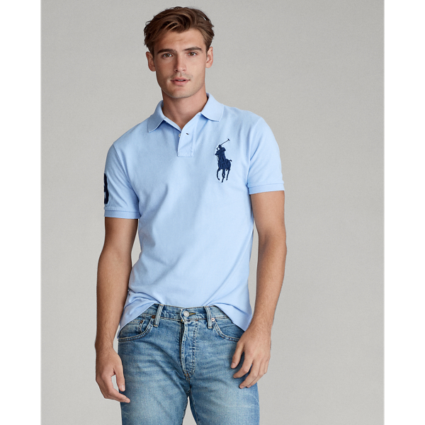 Big polo logo shirt hot sale