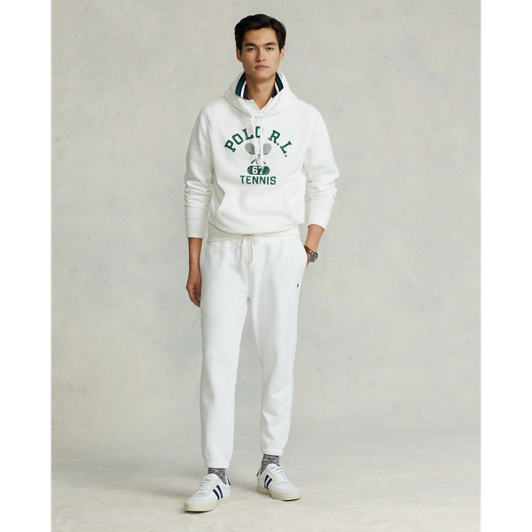 white ralph lauren joggers