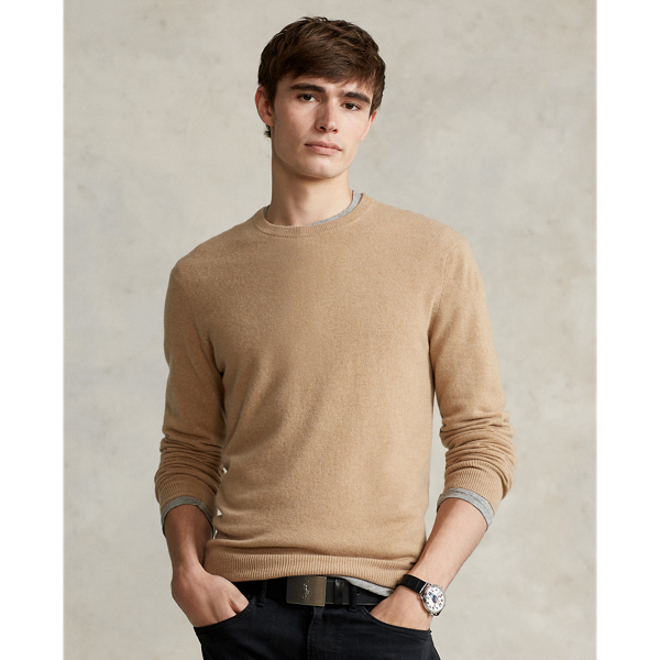 Washable Cashmere Crewneck Sweater