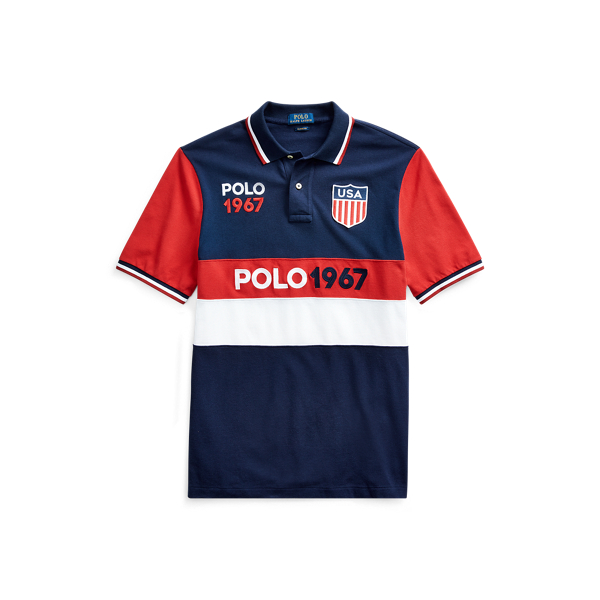 Classic Fit Mesh Polo Shirt for Men | Ralph Lauren® UK