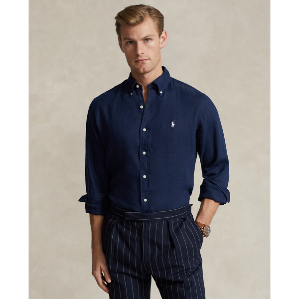 Men s Linen Shirts Linen Clothing Ralph Lauren LT