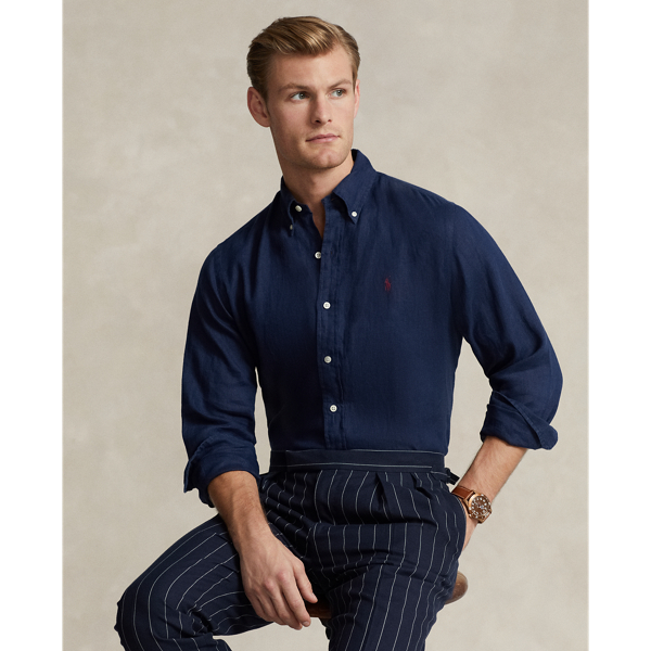 Custom Fit Linen Shirt Polo Ralph Lauren 1