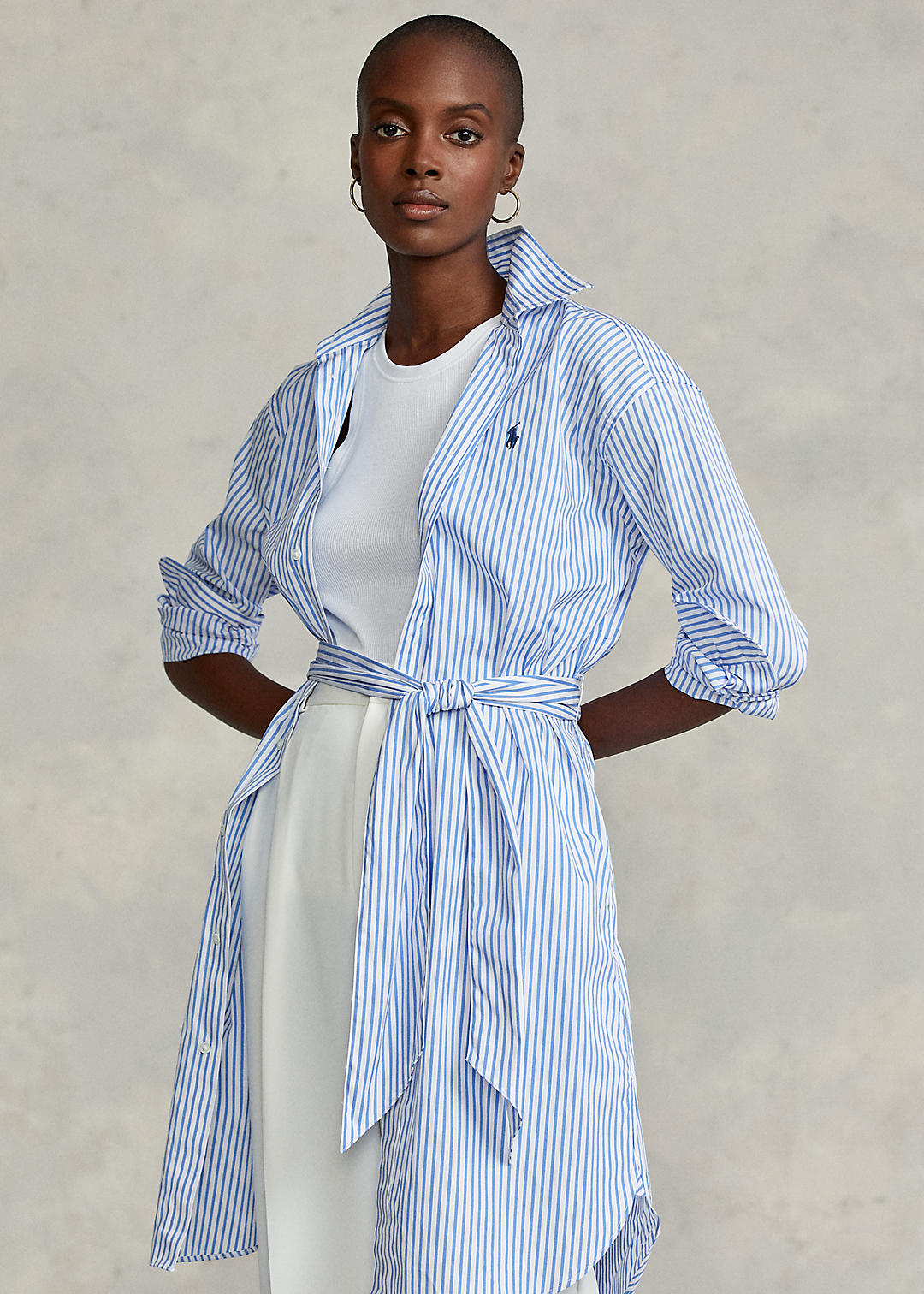 Polo Ralph Lauren Striped Belted Shirtdress 7