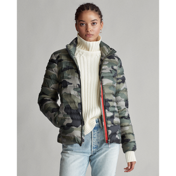 Camo Packable Down Jacket Polo Ralph Lauren 1