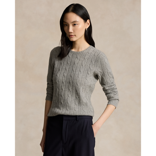 Cable-Knit Cashmere Sweater