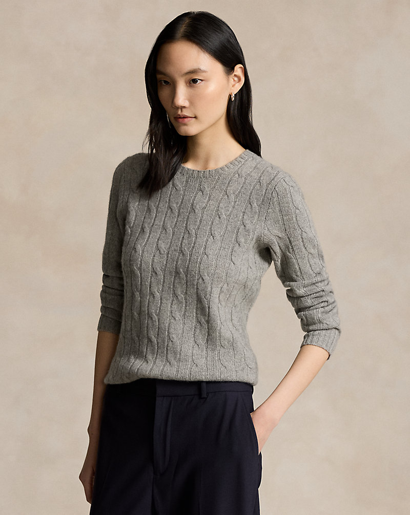Cable-Knit Cashmere Sweater Polo Ralph Lauren 1