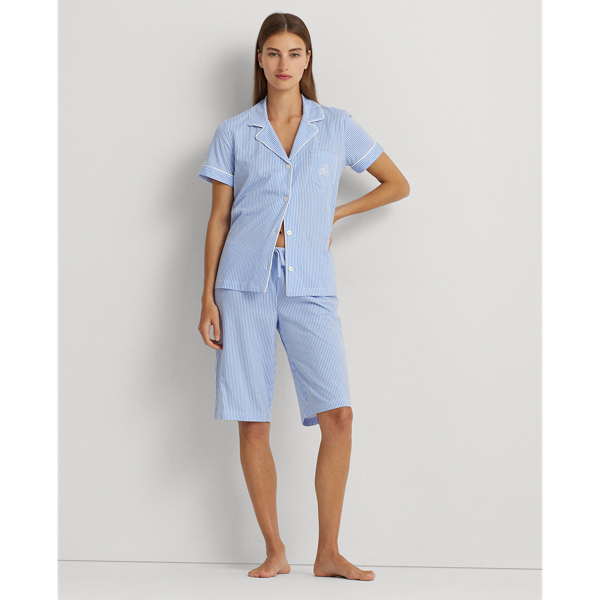 Cotton Bermuda PJ Set Lauren 1