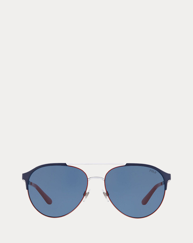 Gafas de sol de piloto de estilo estadounidense Polo Ralph Lauren 1