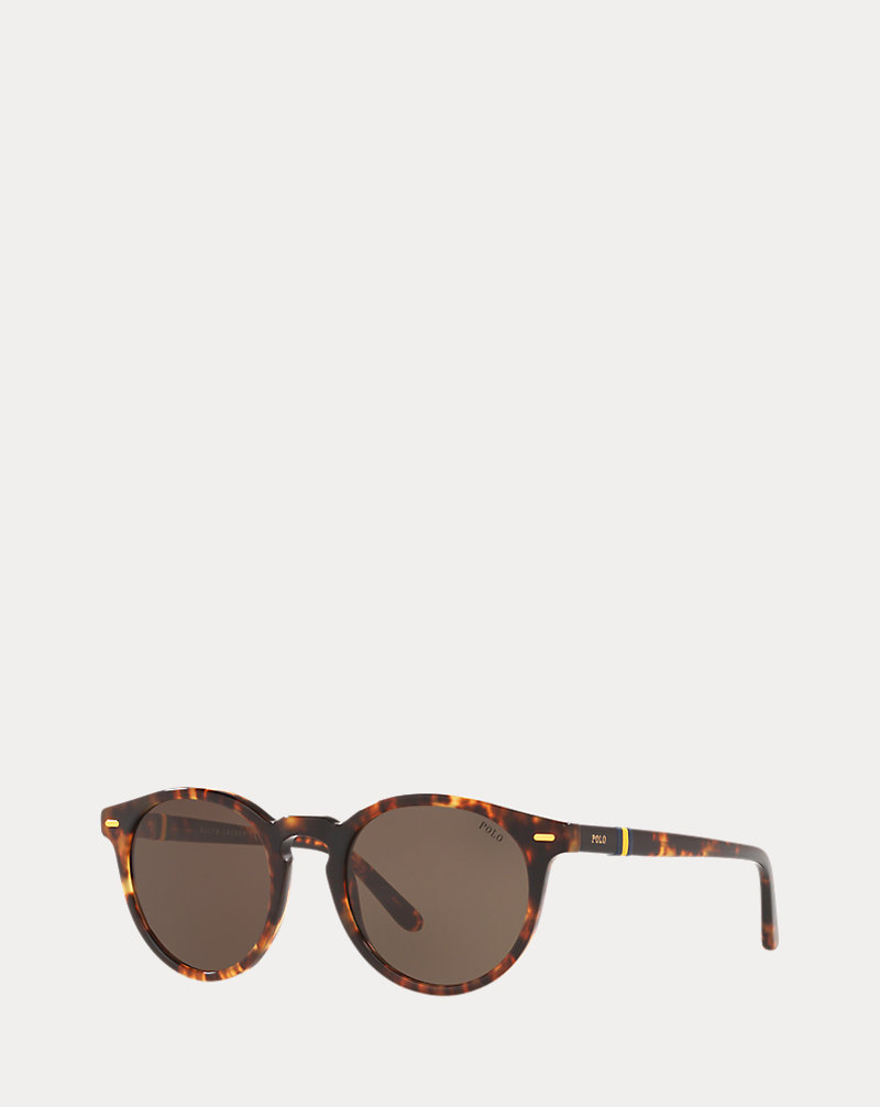 Heritage Striped Round Sunglasses Polo Ralph Lauren 1