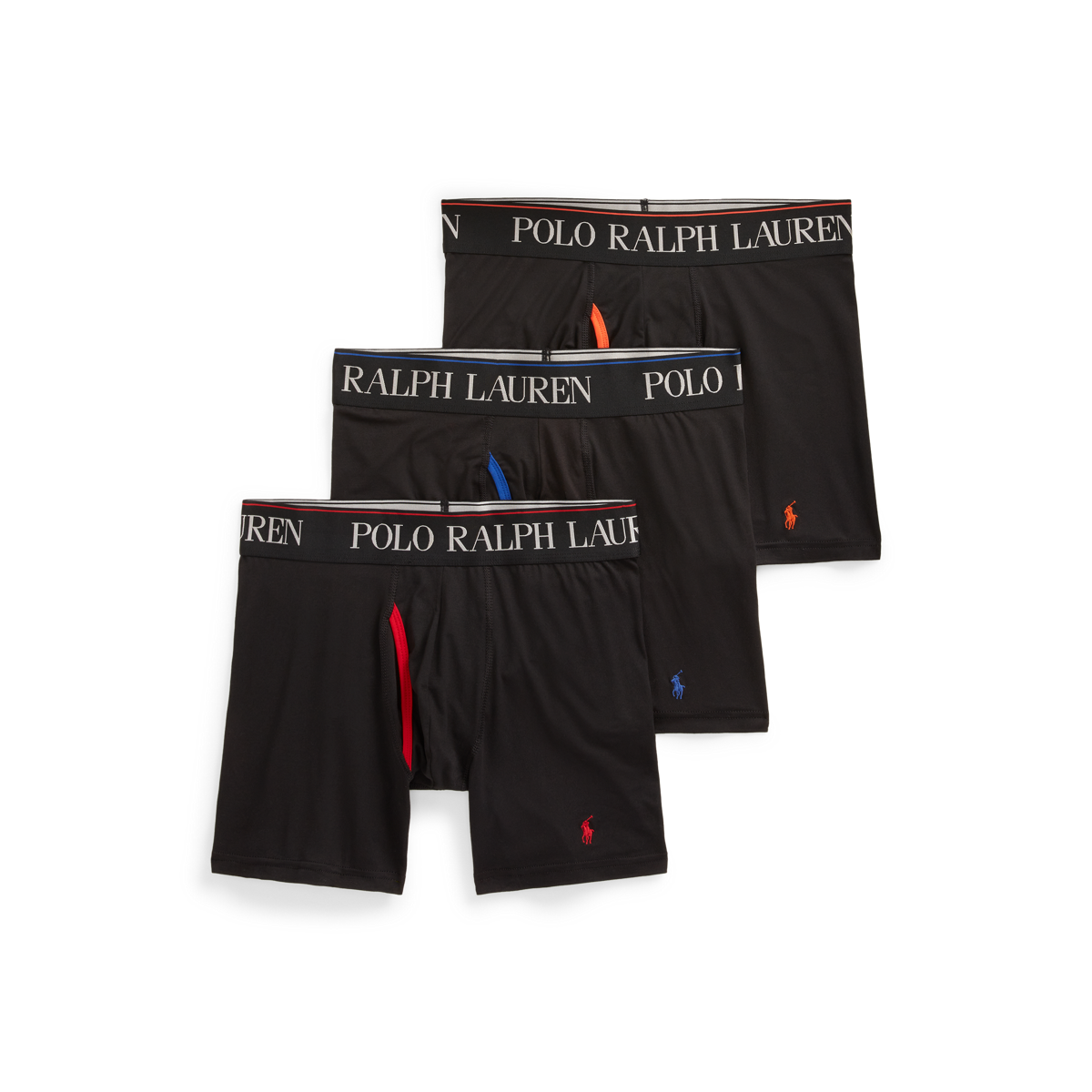 Polo Ralph Lauren 3-Pack 4D-Flex Cool Microfiber Boxer Briefs