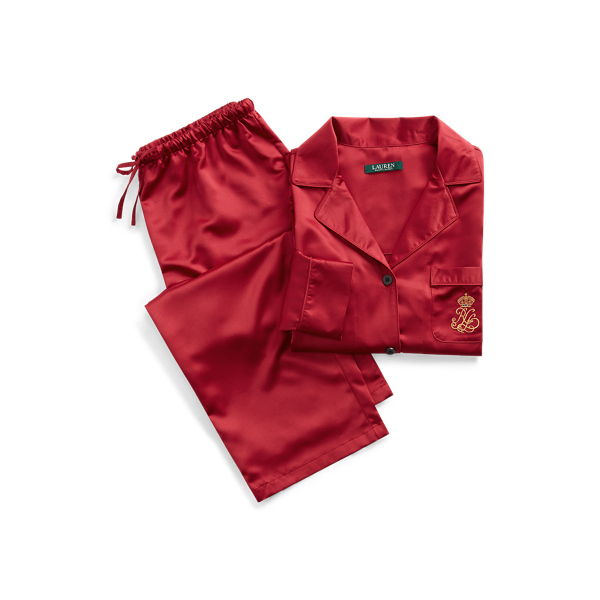 Ralph lauren silk cheap pajamas
