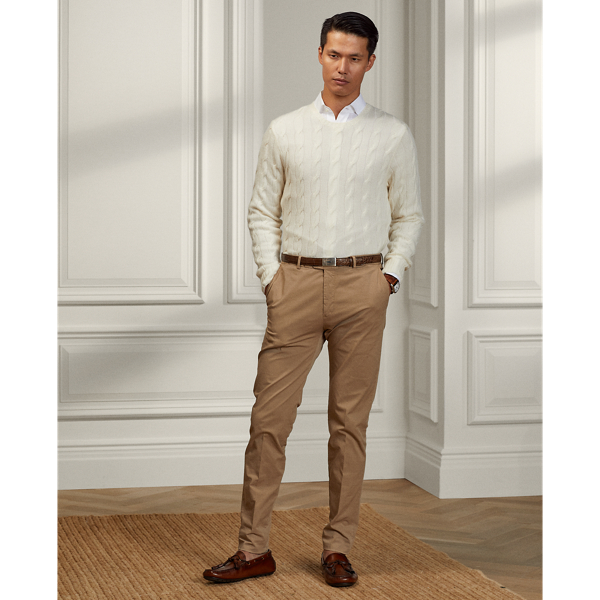 Purple Label Slim Fit Stretch Chino Trouser 1