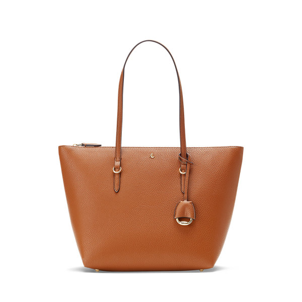 Faux-Leather Medium Keaton Tote Lauren 1