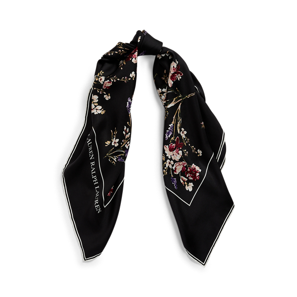 Ralph lauren store floral silk scarf