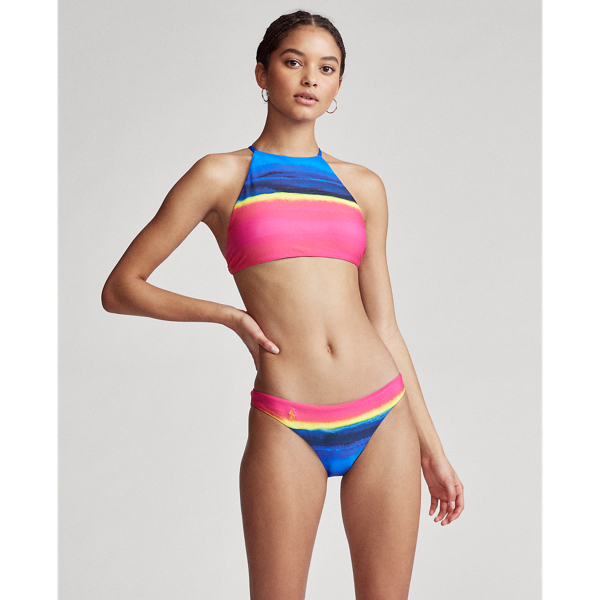 Dip-Dyed Hipster Bikini Bottom Polo Ralph Lauren 1