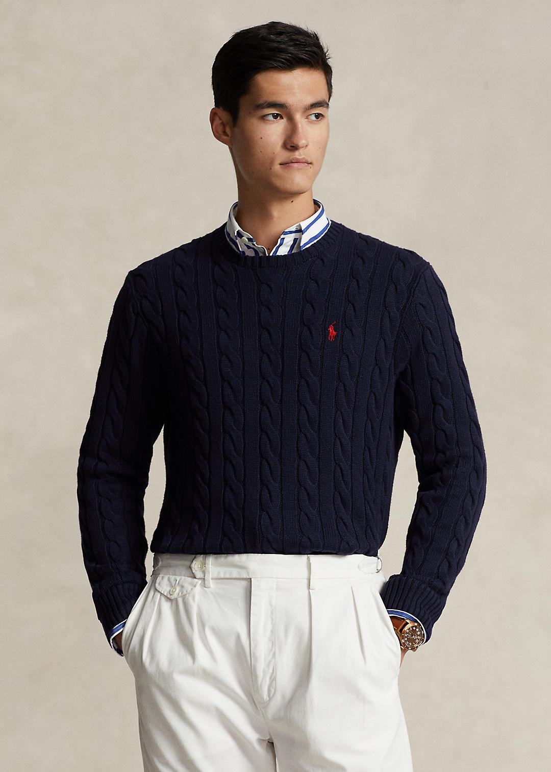 Stifte bekendtskab position Medfølelse Cable-Knit Cotton Sweater | Ralph Lauren