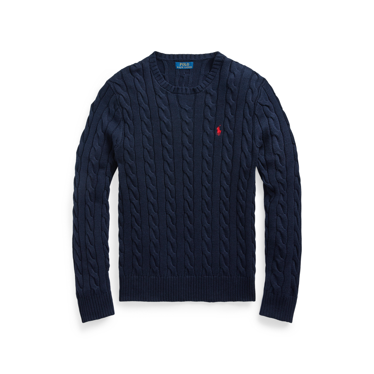 Cable-Knit Cotton Sweater | Ralph Lauren