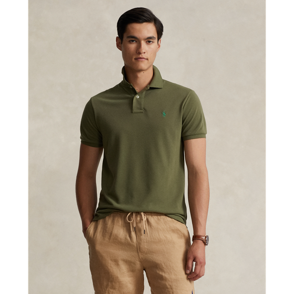 Men s Green Sustainable Polo Shirts Ralph Lauren