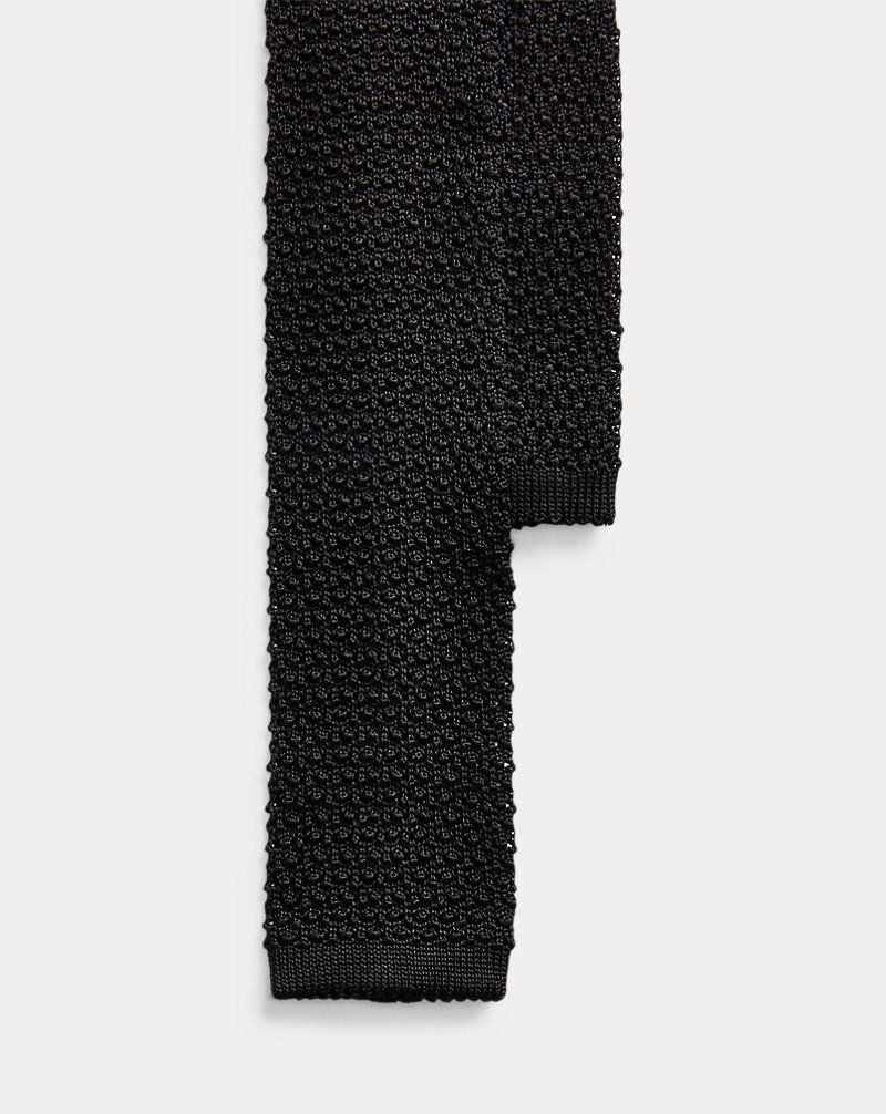 Knit Silk Tie Polo Ralph Lauren 1