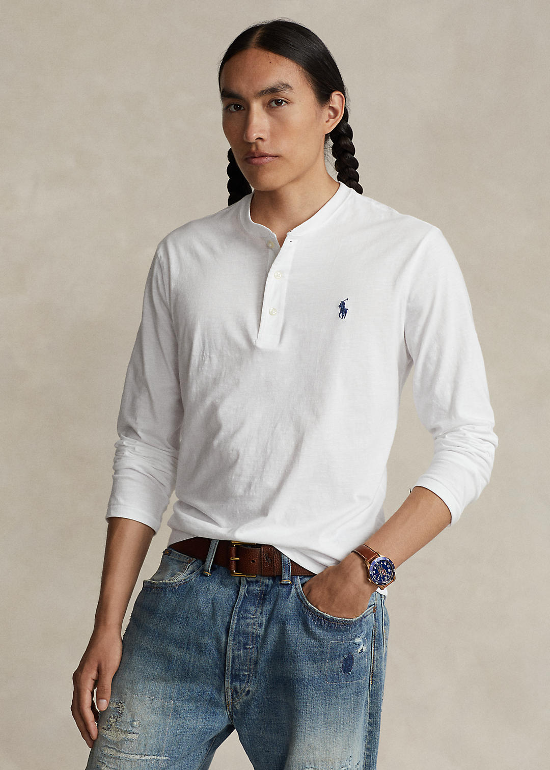 Polo Ralph Lauren Slub Jersey Henley Shirt 1