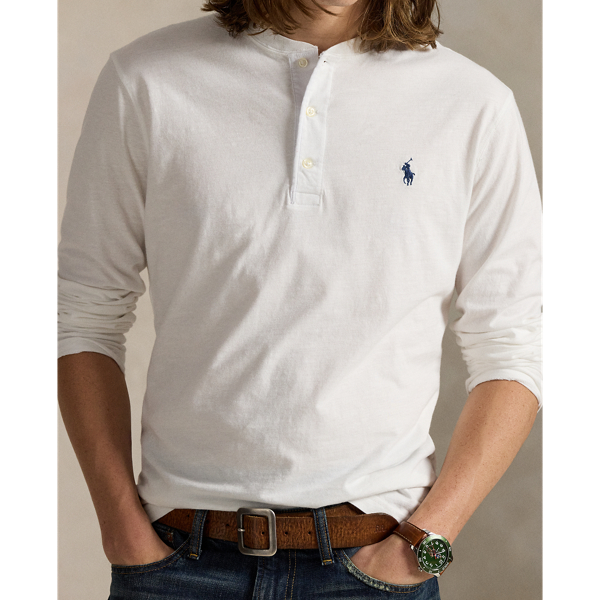 Polo Ralph Lauren Slub Jersey Henley Shirt 6
