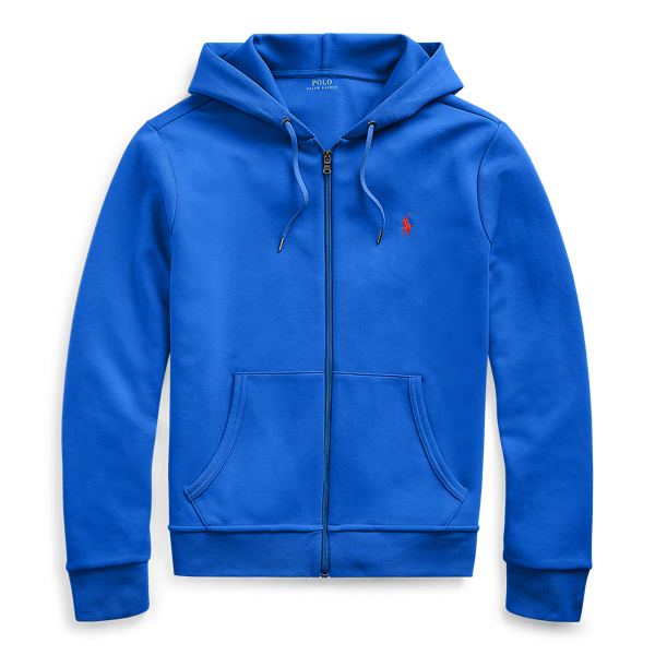 Men's Double-Knit Full-Zip Hoodie | Ralph Lauren