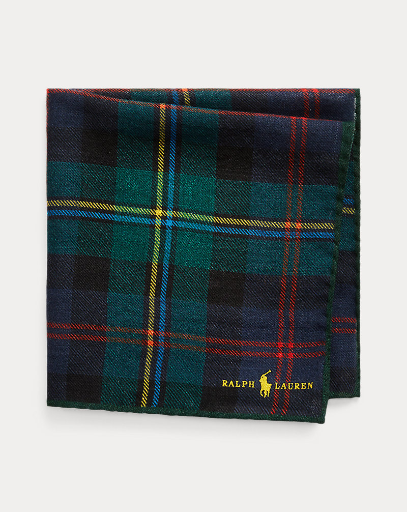 Pochette en laine écossaise Polo Ralph Lauren 1